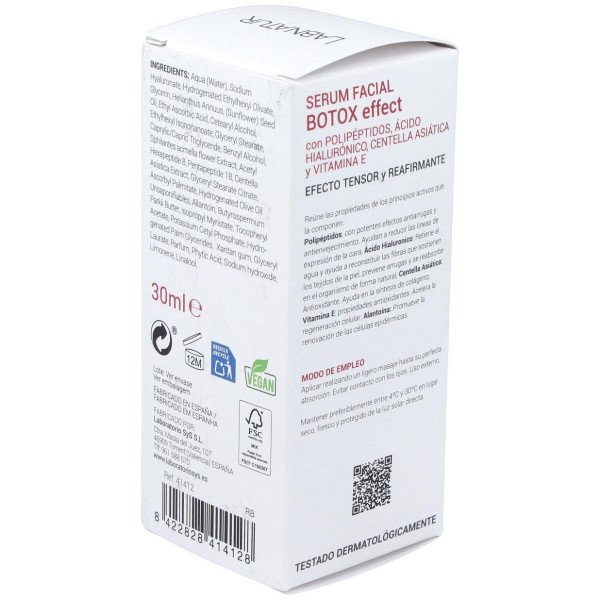 Labnatur Bio Sérum Facial Botox Efecto Tensor 30Ml