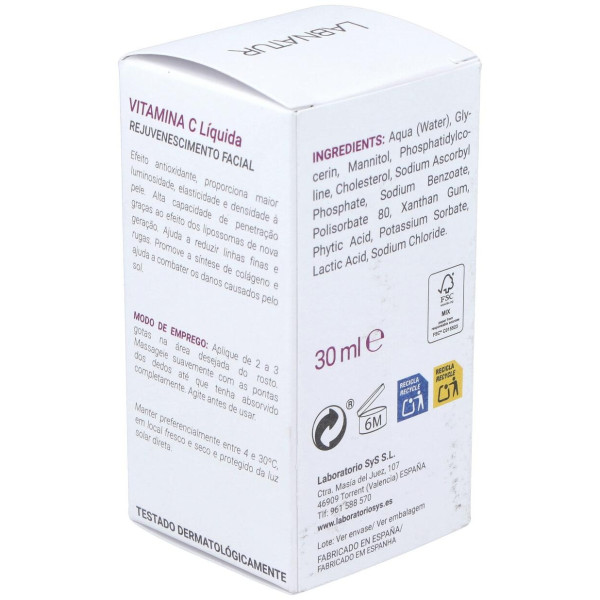 Labnatur Bio Sérum Facial Con Vitamina C 30Ml