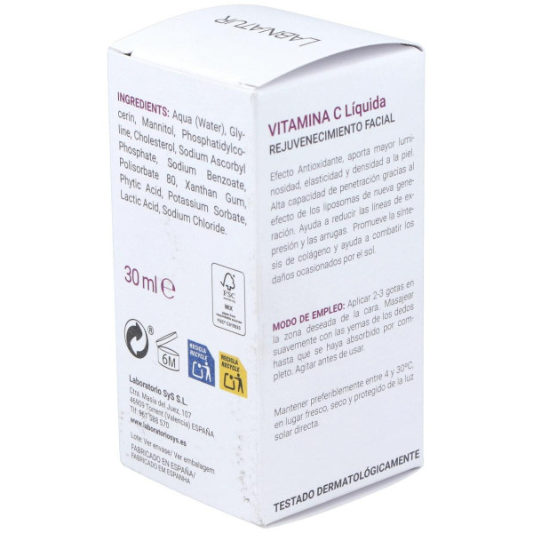 Labnatur Bio Sérum Facial Con Vitamina C 30Ml