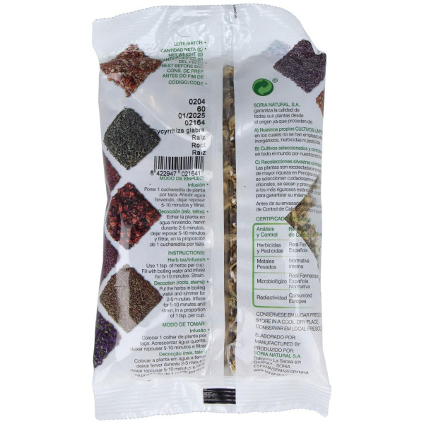 Soria Natural Infusion Regaliz 60G