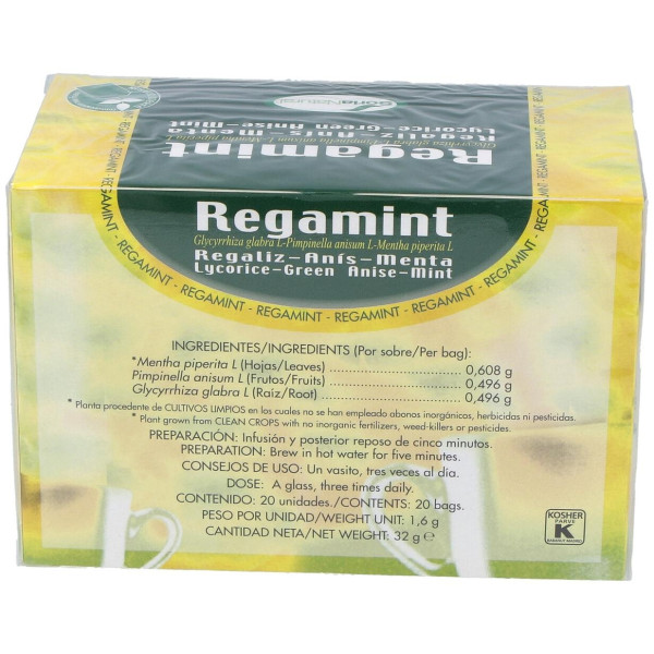Soria Natural Regamint Infusión 20 Filtros
