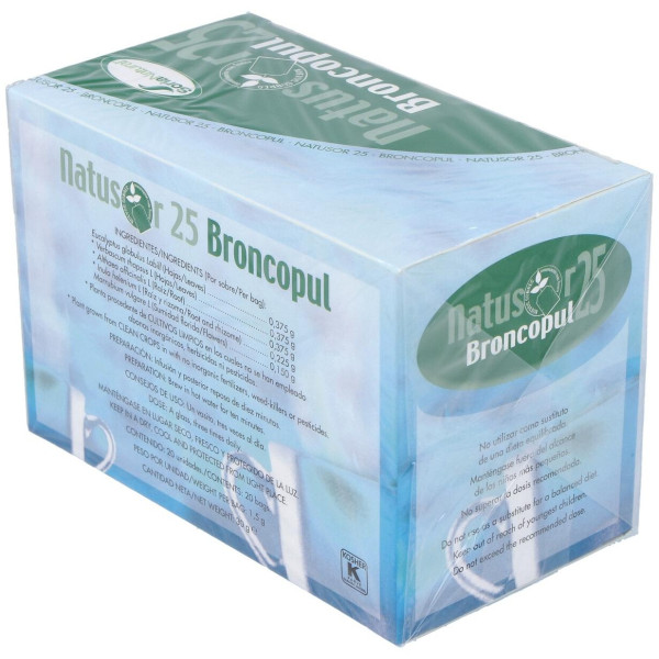 Soria Natural Natusor 25 - Broncopul 20 Filtros