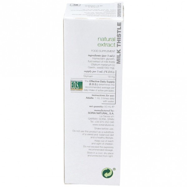 Soria Natural Cardo Mariano Extracto 50Ml