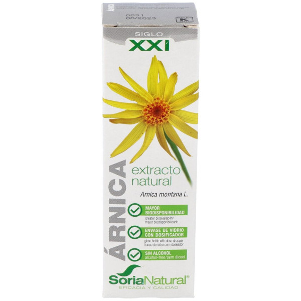 Extracto Arnica Xxi 50 Ml Soria Natural
