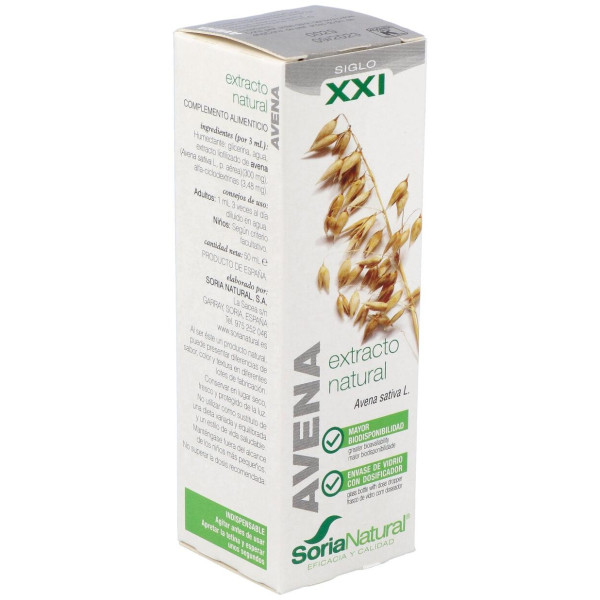 Soria Natural Ext. Avena Glicerinado Xxl 50Ml