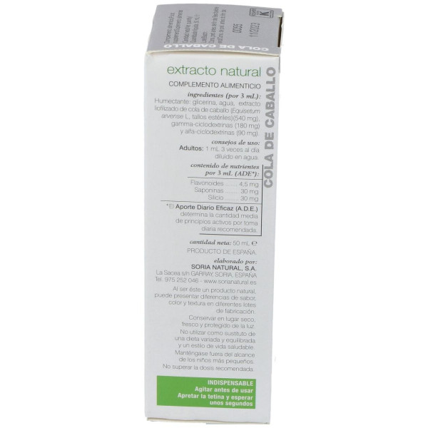 Cola Caballo Extracto Natural Xxi 50 Ml