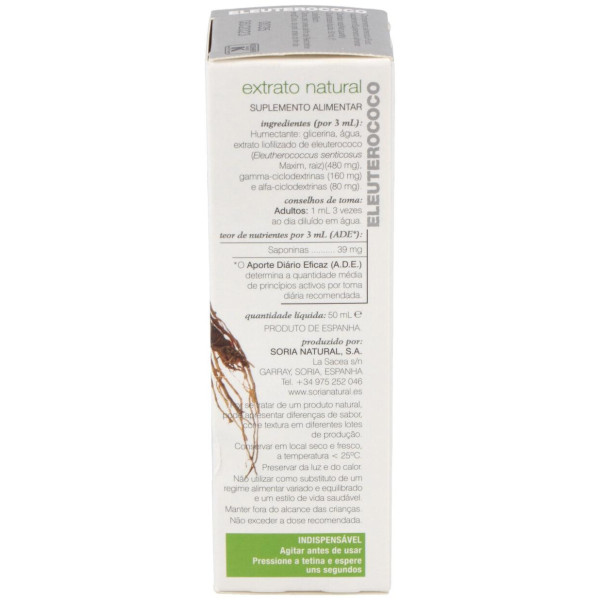 Soria Natural Eleuterococo Extracto 50Ml