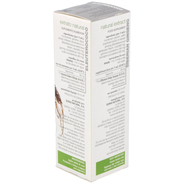 Soria Natural Eleuterococo Extracto 50Ml