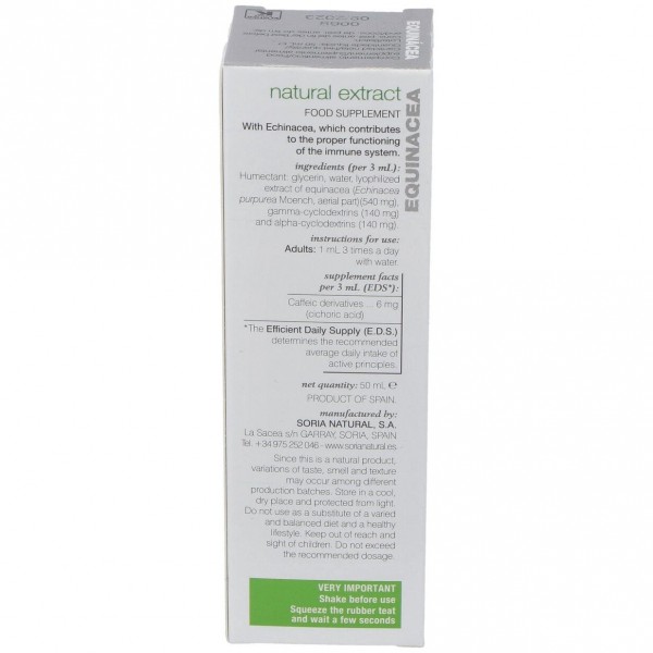 Soria Natural Echinacea Extracto Glicerinado 50Ml
