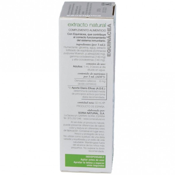 Soria Natural Echinacea Extracto Glicerinado 50Ml