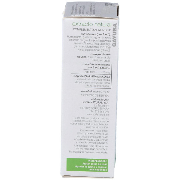 Ext. Gayuba Xxi 50Ml. S/Al