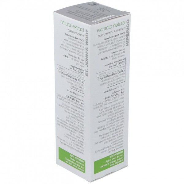 Soria Natural Hiperico Extracto Glicerinado 50Ml