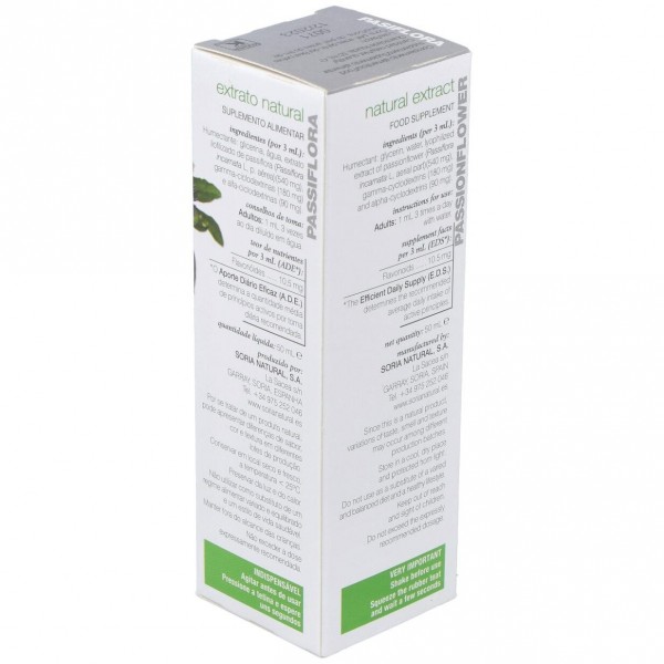 Soria Natural Pasiflora Extracto Glicerinado 50Ml