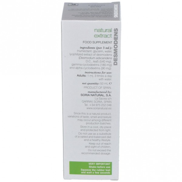 Soria Natural Desmodens Extracto S Xxi 50Ml