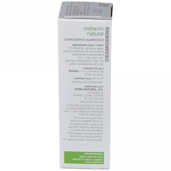 Soria Natural Desmodens Extracto S Xxi 50Ml