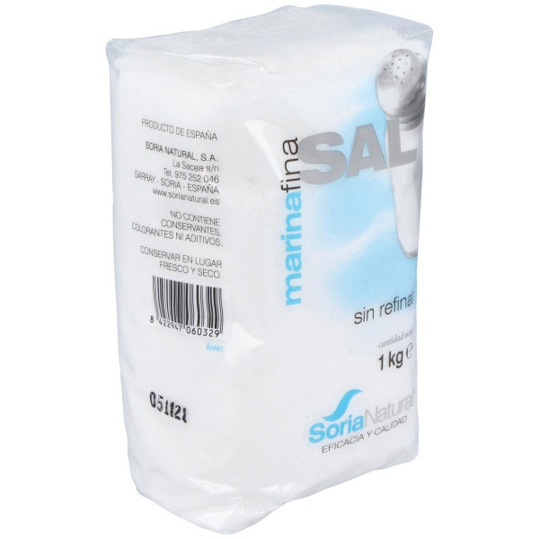 Soria Alimentacion Sal Marina Fina 1Kg