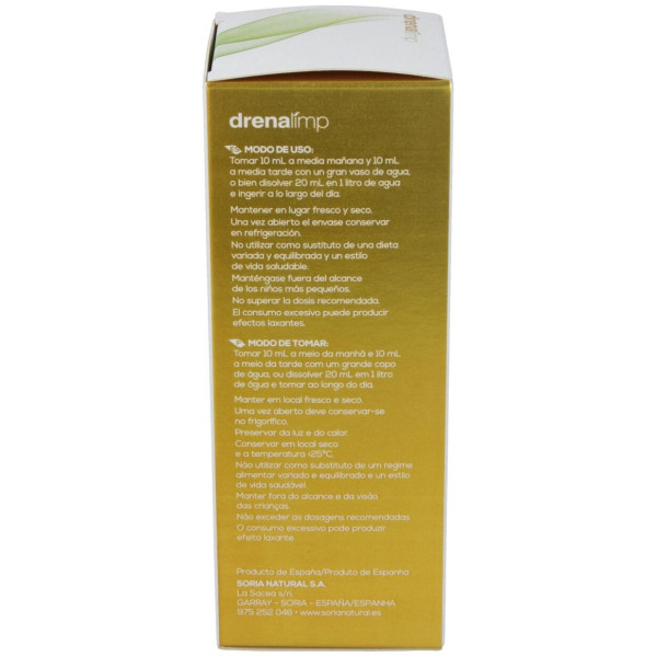 Soria Natural Drenalimp 250Ml