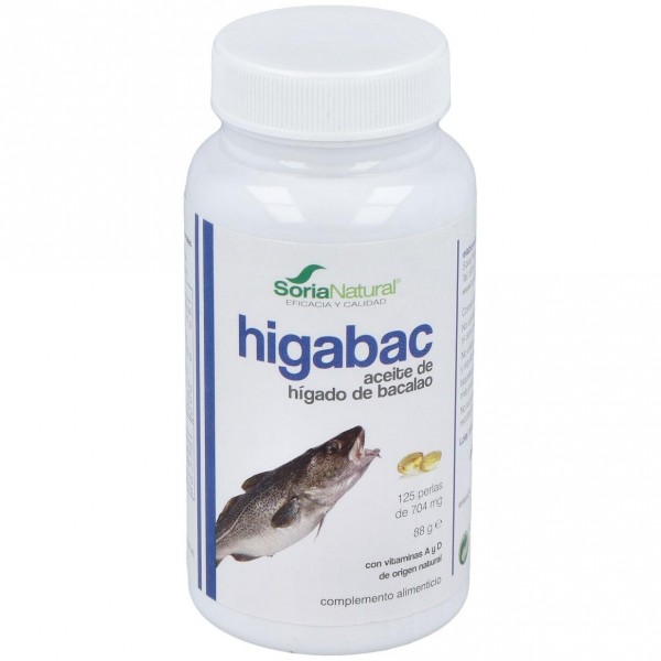 Higabac Aceite De Higado De Bacalao 125 Perlas