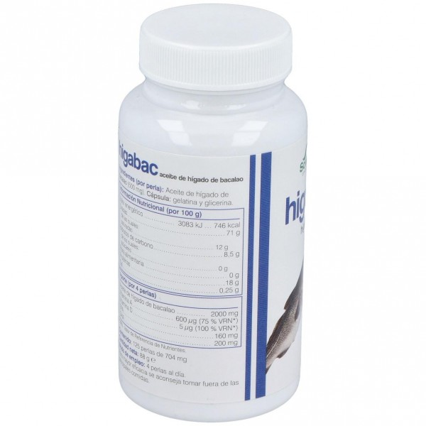 Higabac Aceite De Higado De Bacalao 125 Perlas