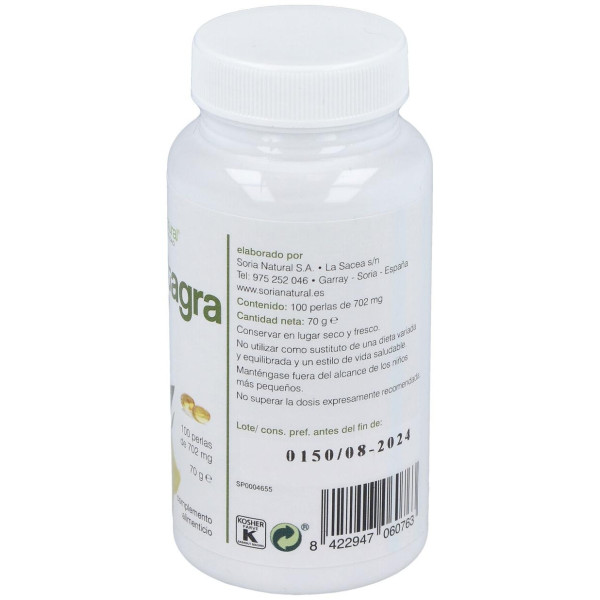 Soria Natural Colestagra - Perlas De Aceite De Onagra 100 Perlas