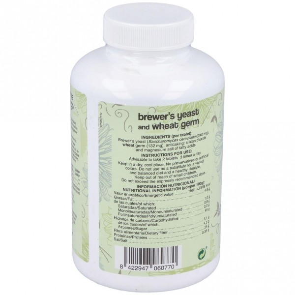 Soria Natural Germen De Trigo + Levadura De Cerveza 500Comp