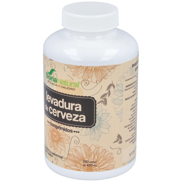 Soria Natural Levadura Cerveza 500 Comprimidos