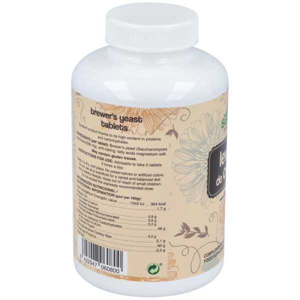 Soria Natural Levadura Cerveza 500 Comprimidos