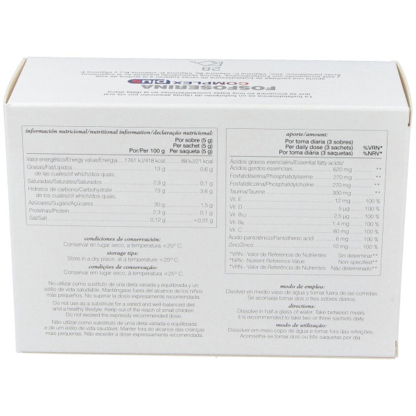 Soria Natural Fosfoserina Complex Plus 28 Sobres