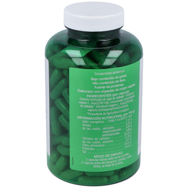 Soria Natural Verde De Cebada 240 Caps De 580Mg