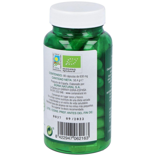 Soria Natural Verde De Alfalfa Bio 80Caps