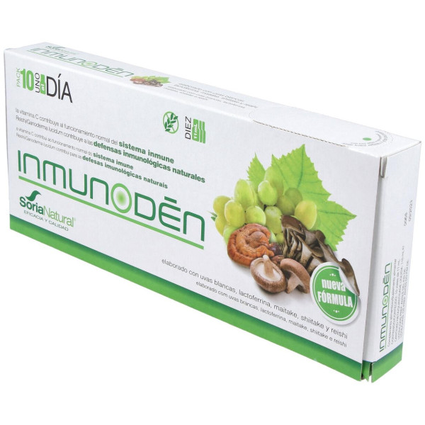 Soria Natural Inmunoden 10 Viales