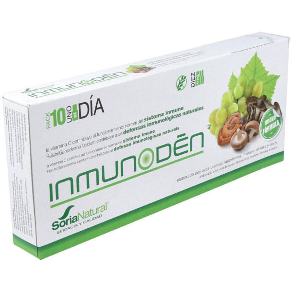 Soria Natural Inmunoden 10 Viales