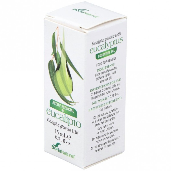 Soria Natural Aceite Esencial De Eucalipto 15Ml