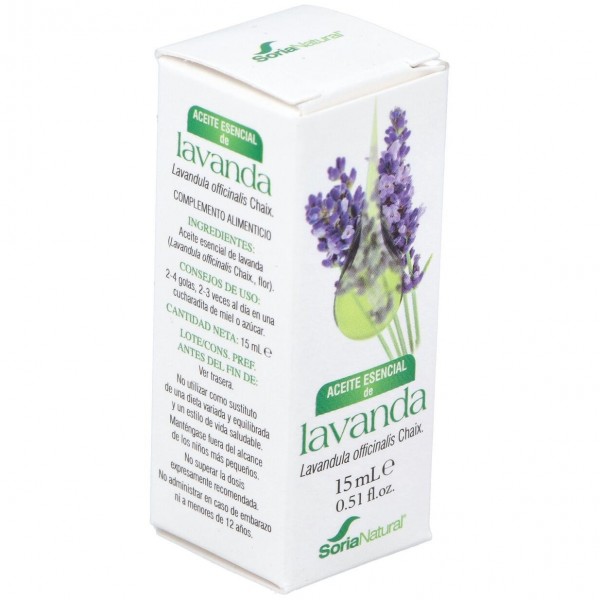 Soria Natural Lavanda Aceite Esencial 15Ml