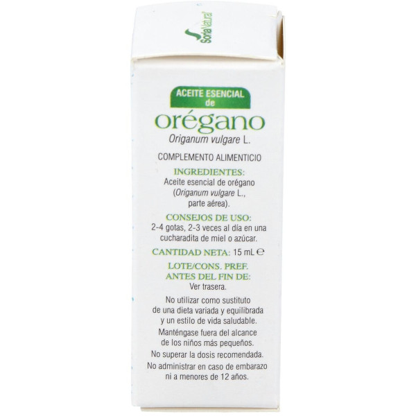 Soria Natural Aceite Esencial De Orégano 15Ml