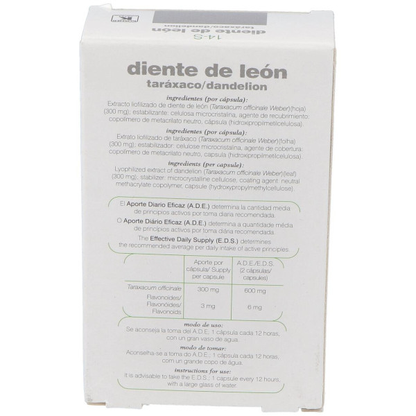 Diente Leon 14-S 30 Cap Xxl Soria Natura