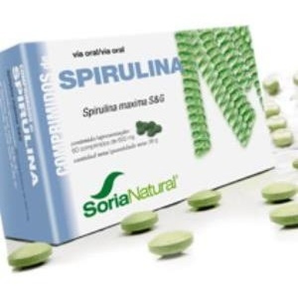 Soria Natural Spirulina 60 Comprimidos
