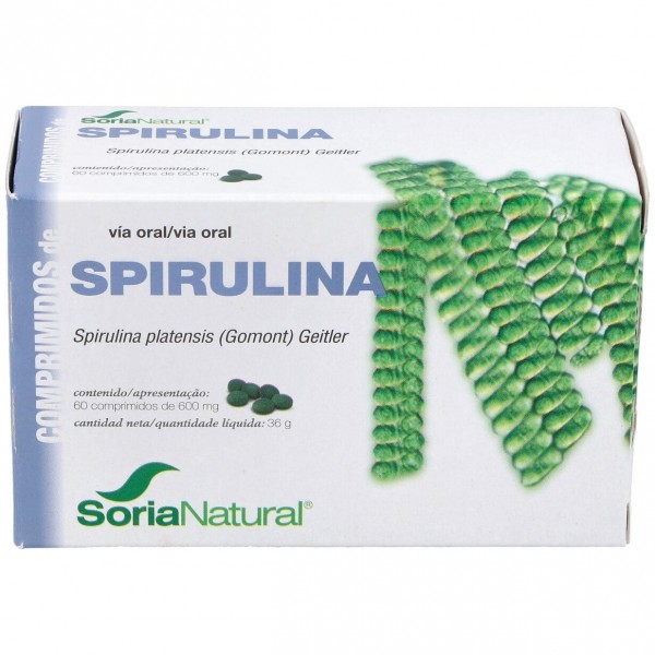Soria Natural Spirulina 60 Comprimidos