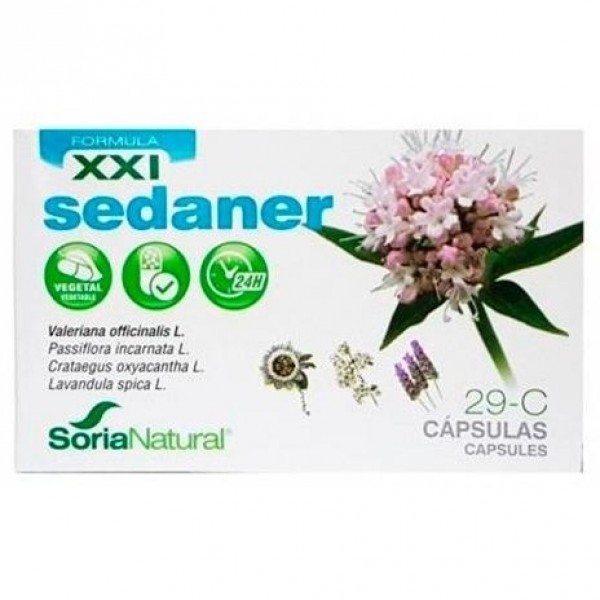 Soria Natural Sedaner 29-C 30 Caps Libre Prolongación