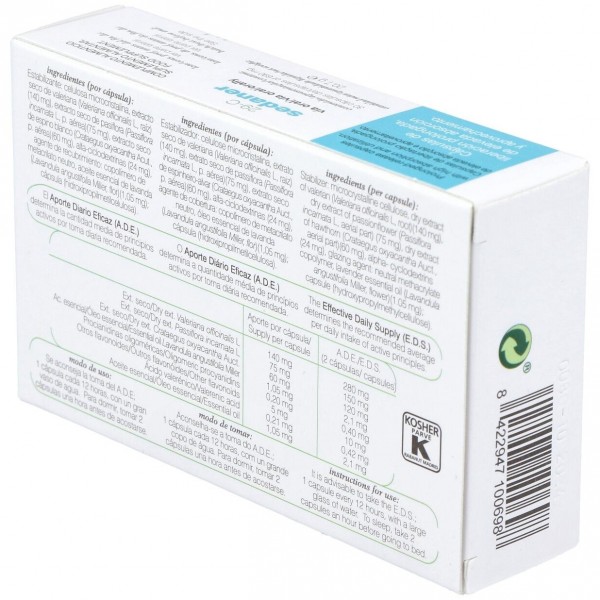 Soria Natural Sedaner 29-C 30 Caps Libre Prolongación