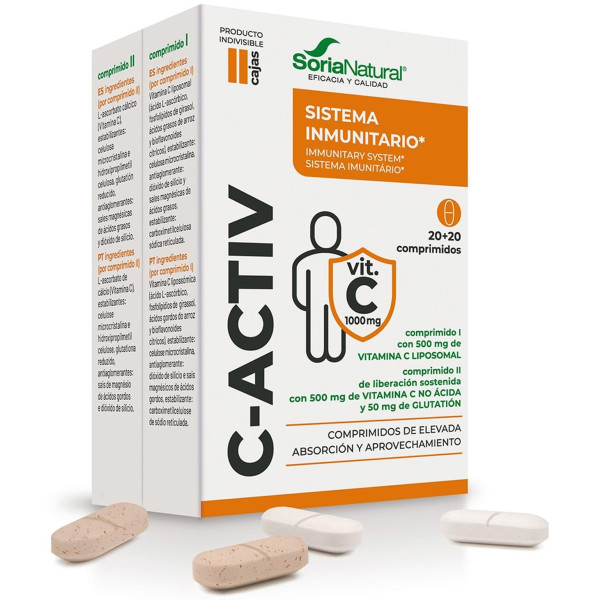 Soria Natural C-Activ 40 Comprimidos