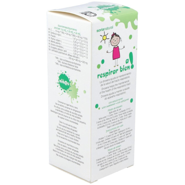 Xarope Infantil Soria Natural Para Respirar Bem 150Ml