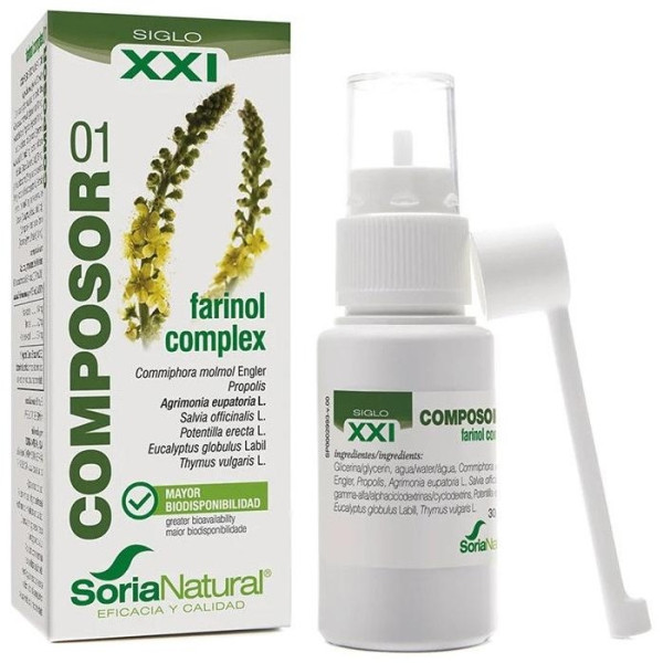 Soria Natural Composor Farinol Complex Xxi 30Ml