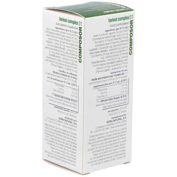 Soria Natural Composor Farinol Complex Xxi 30Ml