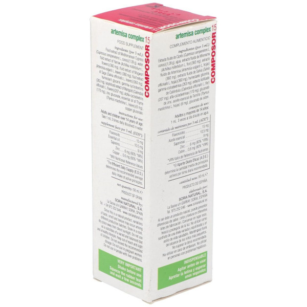 Composor 15 Artemisa Complex Xxi 50Ml.