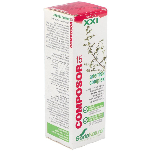 Composor 15 Artemisa Complex Xxi 50Ml.