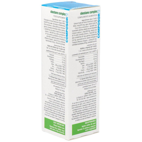 Composor 21 Obestane Complex Xxi 50Ml.