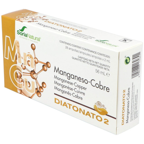 Soria Natural Diatonato 2 Manganeso Cobre 28X2Ml