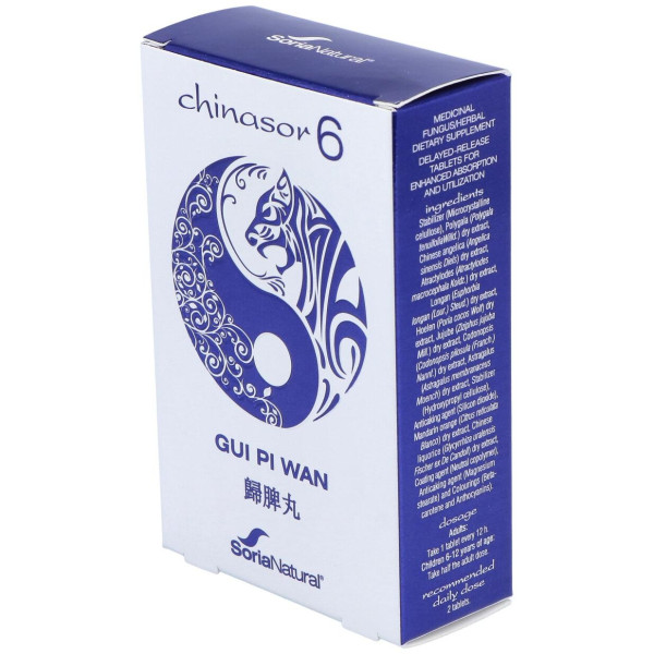Soria Natural Chinasor 6 Gui Pi Wan 30Comp