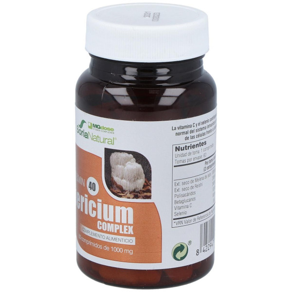 Mg Dose Soria Natural Vit Y Min 40 Hericium Complex 60Comp